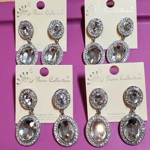 Paris collection silver earrings- 4